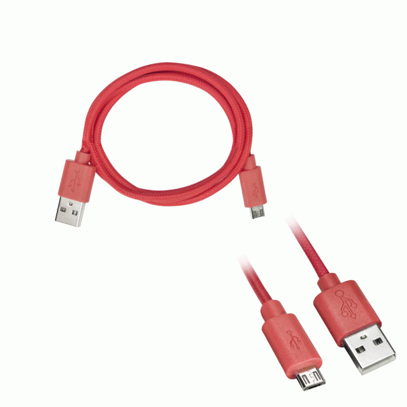 AXMROBRD | 3' Replacement Micro B Cables - Red